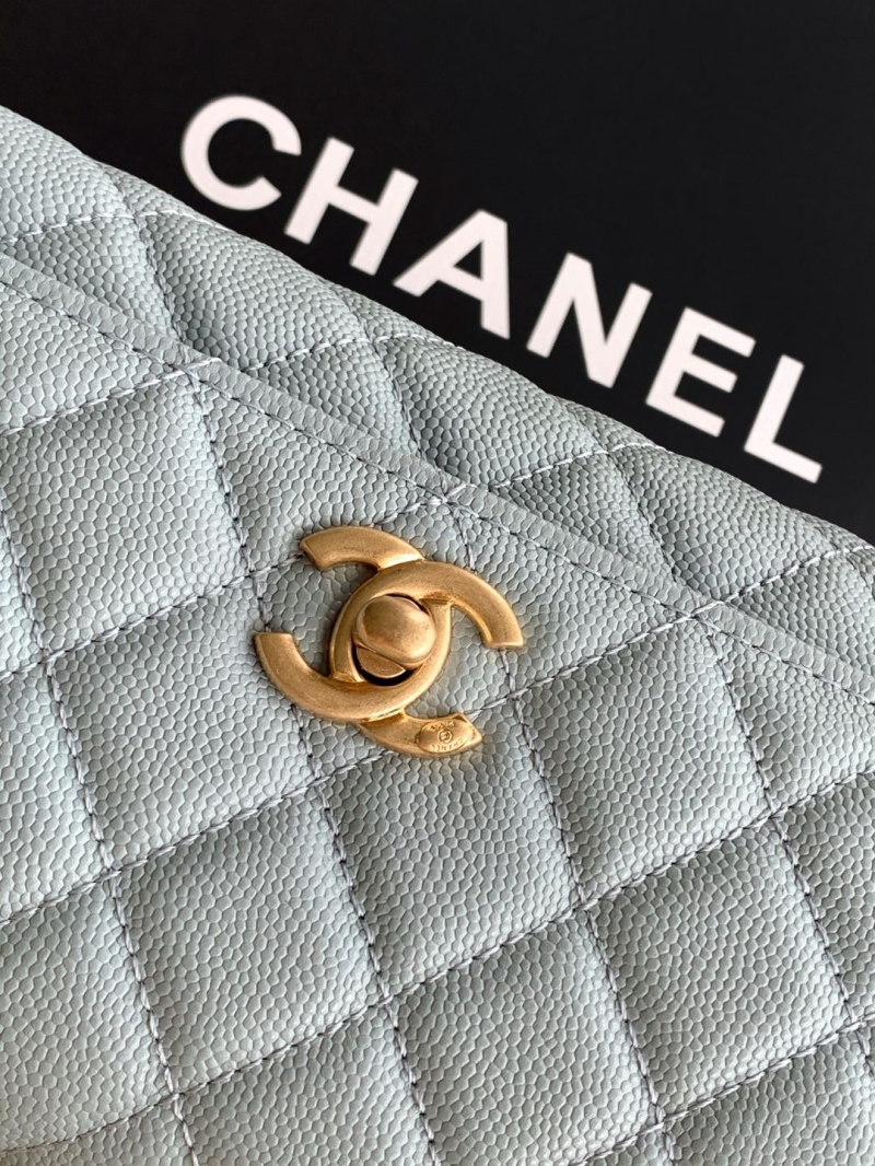 Ch**el top handle bags